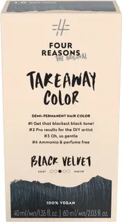 Four Reasons Original Takeaway Color 1.0 Black Velvet kestosävyte