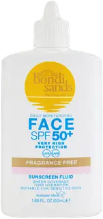 Bondi Sands Tinted Face Fluid SPF50 sävytetty aurinkosuojaemulsio 50 ml