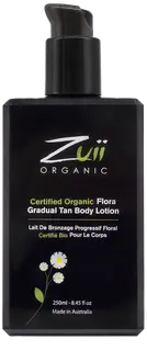 Zuii Organic Flora Gradual Self Tan Body lotion asteittain itseruskettava vartalovoide 250ml