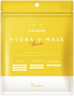 LuLuLun Hydra V-Mask Vitamin Sheet Mask 7-pack kangasnaamio 7kpl