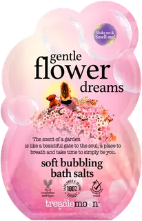 treaclemoon Gentle Flower Dreams Soft Bubbling Bath Salts kylpysuola 80g