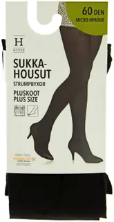 House Opaque Plus Size sukkahousut 60 den