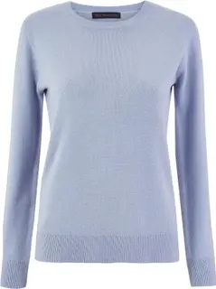 M&S Cashmilon™ Round Neck neule