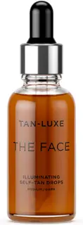 Tan-Luxe The Face Self-Tan Drops Medium/Dark 30ml -itseruskettavat tipat kasvoille