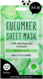 Oh K! Soothing Cucumber Sheet Mask kurkku naamioarkki 20 ml