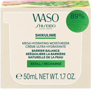 Shiseido WASO Shikulime Mega Hydrating Moisturizer refill päivävoiteen täyttöpakkaus 50 ml