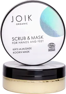 JOIK Organic Scrub & Mask kuorintanaamio käsille ja jaloille 75 g