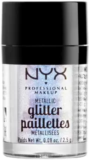 NYX Professional Makeup Metallic Glitter kimalle 2,5 g