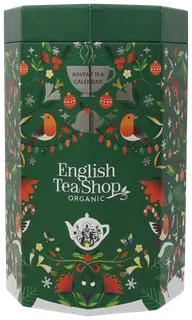 English Tea Shop luomu Teejoulukalenteri joulupuu 25pss 50g