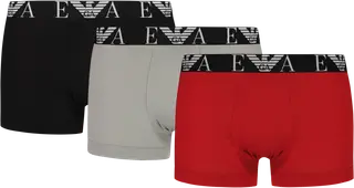 Emporio Armani Bold Monogram 3-pack trunk alushousut