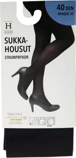 House naisten sukkahousut 40 den 3D Opaque