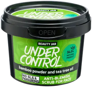 Beauty Jar Under Control Anti-Blemish Face Scrub kasvokuorinta 120 g