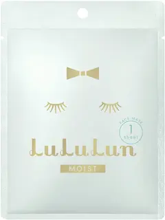 LuLuLun Moist Sheet Mask 1-pack kosteuttava kangasnaamio 1 kpl