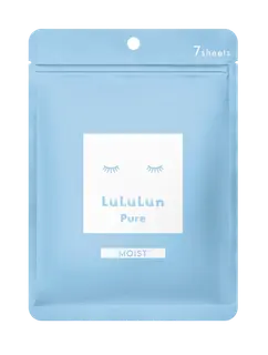 LuLuLun Pure Moist Sheet Mask kosteuttava 7-pack kangasnaamio 7 kpl