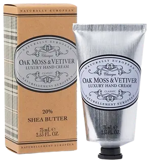 Naturally European Oak Moss & Vetimer Hand Cream käsivoide 75 ml