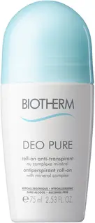 Biotherm Deo Pure Roll-on antiperspirantti 75 ml, herkkä iho