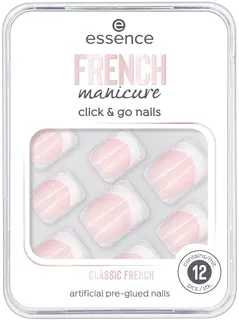 essence FRENCH manicure click & go tekokynnet 01