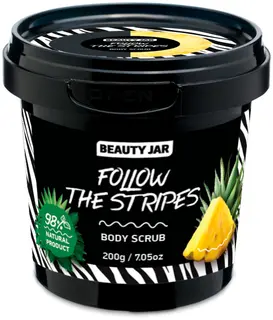 Beauty Jar Follow The Stripes Body Scrub vartalokuorinta 200 g