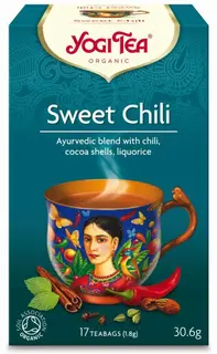 Yogi Tea Sweet Chili yrtti- ja maustetee luomu ayurvedinen 17x1,8g