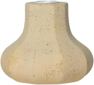 Pentik Marenki kynttilänjalka 8x10 cm vaaleanruskea