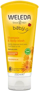 Weleda Kehäkukka Baby Shampoo & Suihkusaippua 200ml