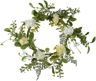 Decoris Kranssi Gardenia 45 cm