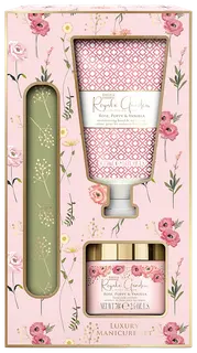 Baylis & Harding Royale Garden Rose, Poppy & Vanilla Luxury Manicure  Gift Set lahjapakkaus