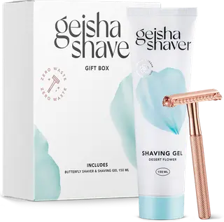 Geisha Shaver Gift Box pakkaus