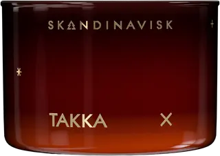 Skandinavisk Takka tuoksukynttilä puukannella 90g