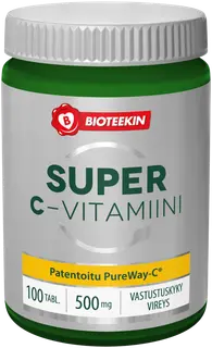 Bioteekin Super-C vitamiinivalmiste 100 tabl.