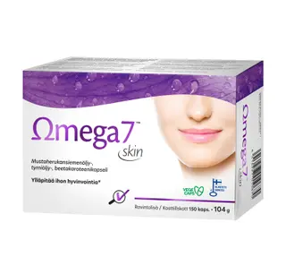 Omega7 Skin ravintolisä 150 kaps.