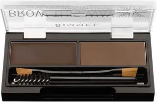 Rimmel 2,4g Brow This Way Brow Sculpting Kit 003 Dark Brown kulmienmuotoilupaletti