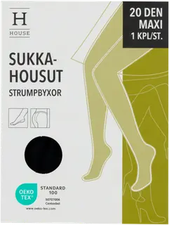 House naisten sukkahousut maxi 20 den SH20X1MHR, Plus-koko