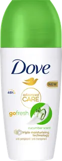 Dove 72h Advanced Care Cucumber Antiperspirantti Deodorantti Roll-on mukana kosteusvoide 50 ml
