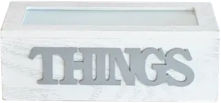 Finnmari Things laatikko 16x8x5,5 cm valkoinen