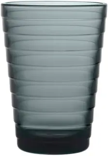Iittala Aino Aalto juomalasi 33cl tummanharmaa 2kpl