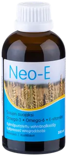 Neo-E Kylmäpuristettu vehnäalkioöljy 200 ml