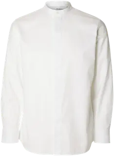 Selected Slhslimethan-tux shirt ls band kauluspaita