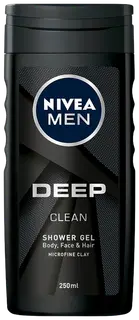 NIVEA MEN 250ml Deep Shower Gel -suihkugeeli