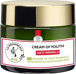 La Provençale Bio Cream of Youth kasvovoide ryppyjä vastaan 50ml