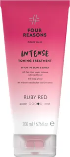 Four Reasons Color Mask Intense Toning Treatment Ruby Red sävyttävä tehohoito 200 ml