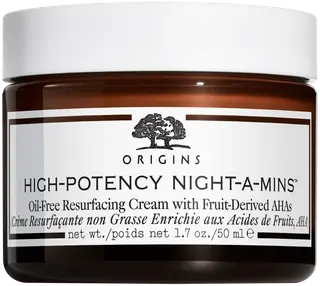 Origins High-Potency Night-A-Mins™ Oil-Free Resurfacing Cream with Frui Derived AHA's 2-in-1 yövoide 50 ml