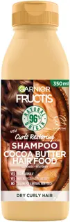 Garnier Fructis Hair Food Cocoa Butter shampoo kiharille 350ml