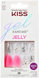 Kiss Gel Fantasy Jelly kynnet - Fun and Jelly 28kpl