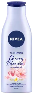 NIVEA 200ml Oil In Lotion Cherry Blossom & Jojoba Oil -vartaloemulsio