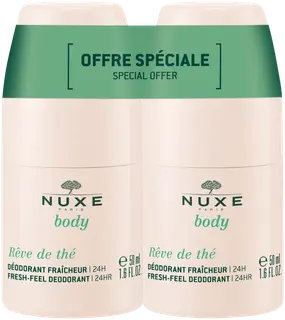 Nuxe Rêve de thé Feel-Fresh deodorant 2x50ml Duo-pakkaus