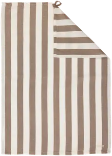 ERNST keittiöpyyhe 47x70cm ruskea/valkoinen raita
