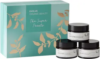 Evolve Organic Beauty The Super Treats lahjapakkaus