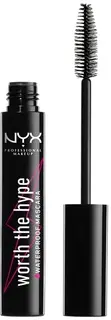 NYX Professional Makeup Worth The Hype Waterproof Mascara vedenkestävä ripsiväri 7ml