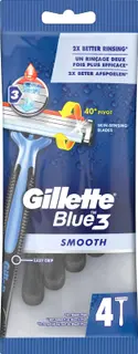 Gillette 4kpl Blue3 Smooth varsiterä